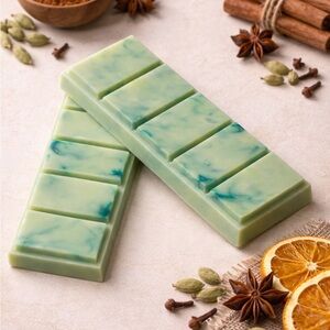 Handmade Winter Spice Soy Wax Melts | Cozy Warm Scent | Snap Bar | NMT